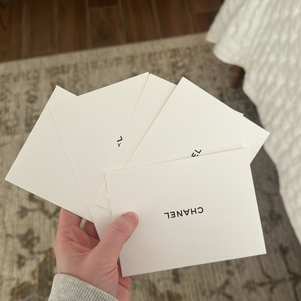 Chanel Note Card (5) - Picture 2 of 2